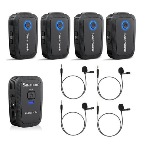 Bộ Micro Không Dây 4 Phát 1 Thu SR-Blink500 T4